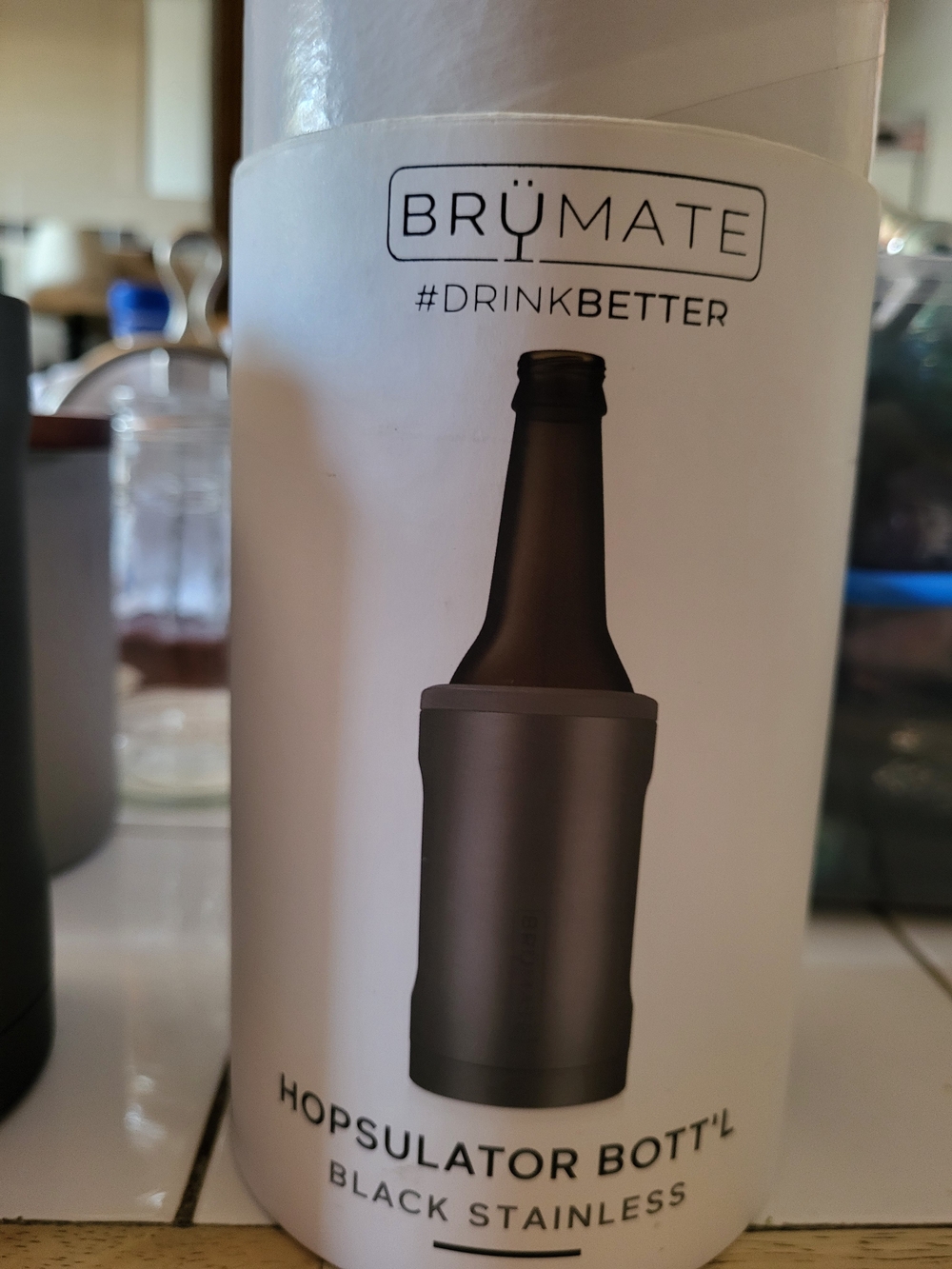 Hopsulator Bott'l - Black Stainless